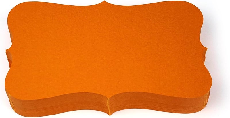PPAPPAPPIYO 3x5 index card/Set of 72 Blank index cards 180gsm (Orange) - Image 1